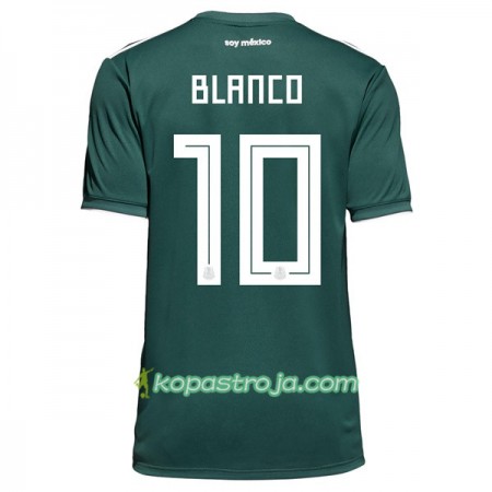 Billiga Fotbollströjor Mexiko Blanco 10 VM 2018 Hemma tröja